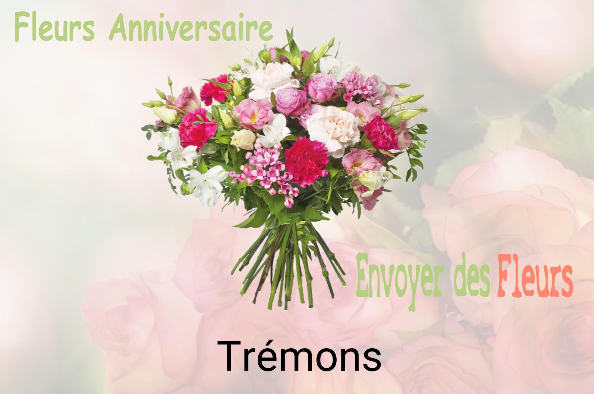 Bouquet de fleurs d’anniversaire livré à Trémons